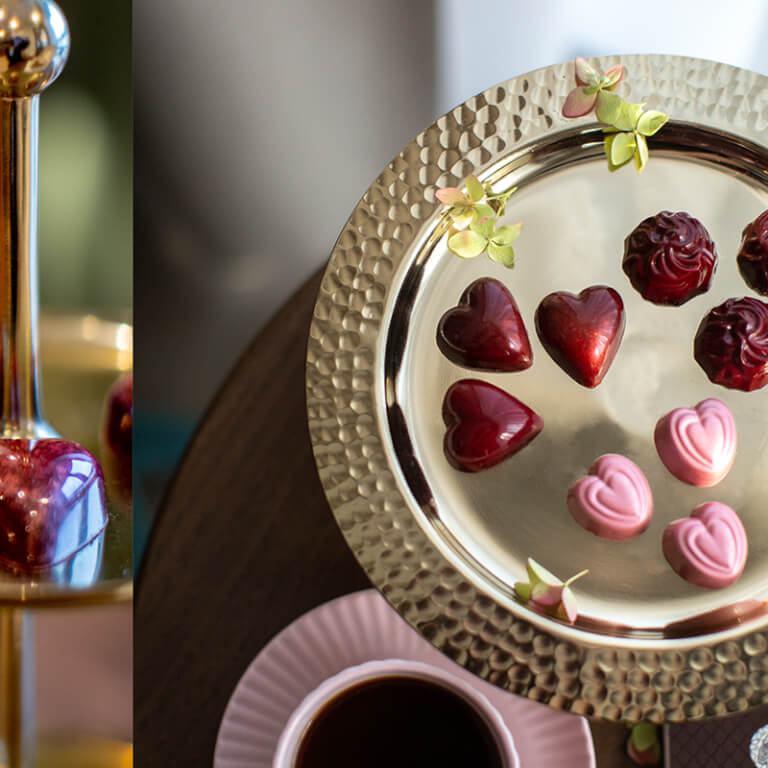 Kolekcja pralin w małej skrzynce - Praliny - Galanteria czekoladowa - Zdjęcie 3