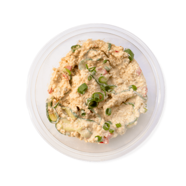 Salad with couscous and chicken