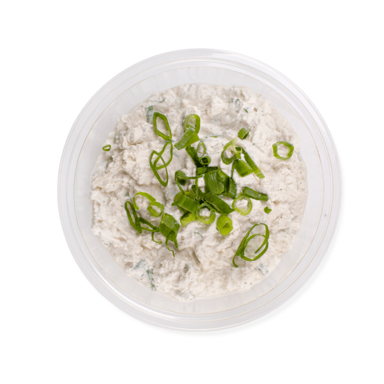 COTTAGE CHEESE WITH RADISH AND CHIVES