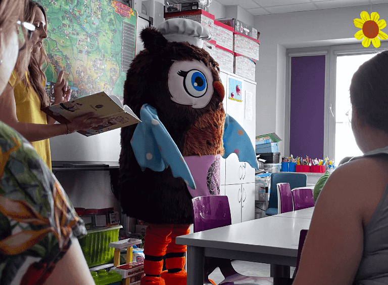 Sowa Felisia czyta małym pacjentom - Zdjęcie 5