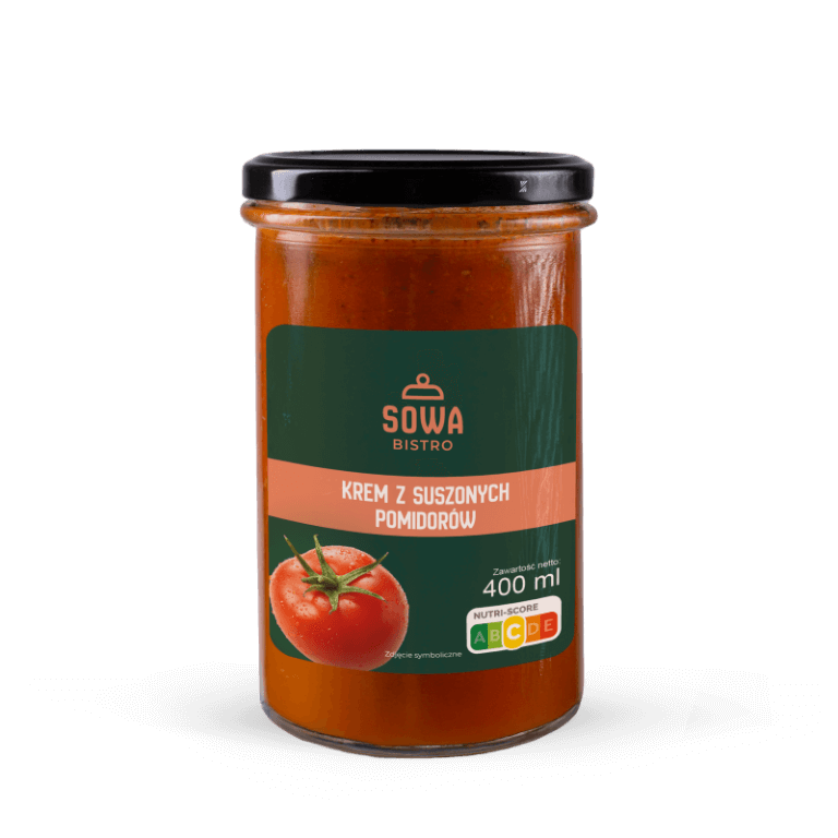 Krem z suszonych pomidorów